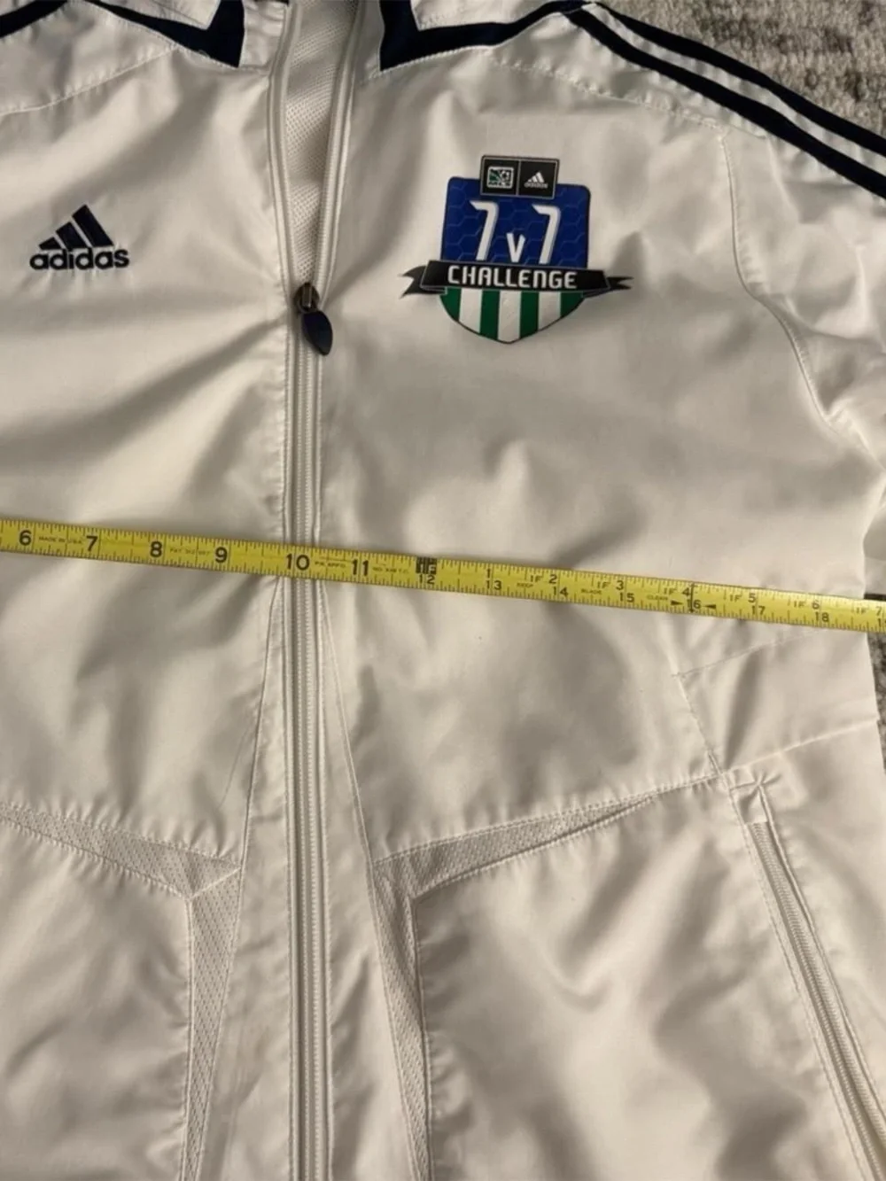 Adidas MLS 7V7 Challenge Soccer Track Jacket Size Small